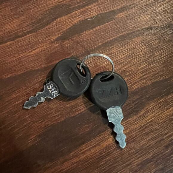 Replacement Camper RV Door Cabinet Key Marked ZZH #318 - Picture 1 of 5